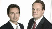 Stefan Häge och Filip Rydin